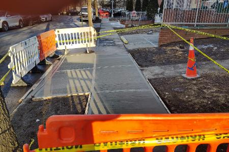 Sidewalk Violation Removal